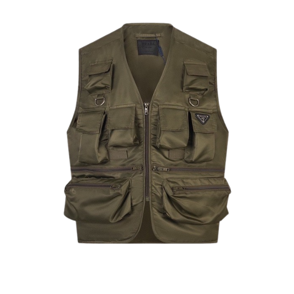 [ Prada ] 프라다 나일론 포켓 베스트