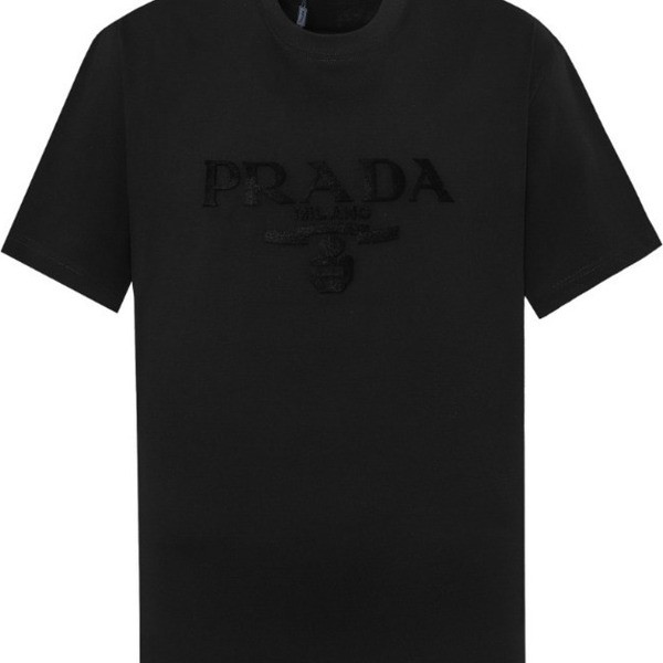 [ Prada ] 프라다 라운드 반팔티