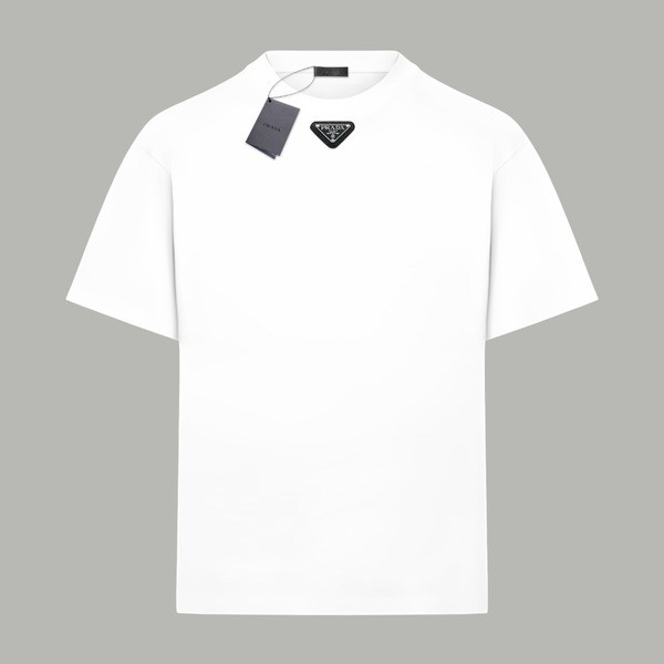 [ Prada ] 프라다 라운드 반팔티