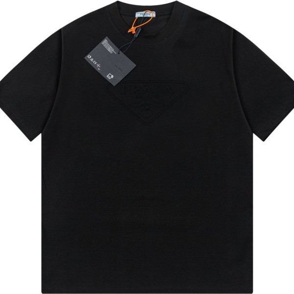 [ Prada ] 프라다 라운드 반팔티