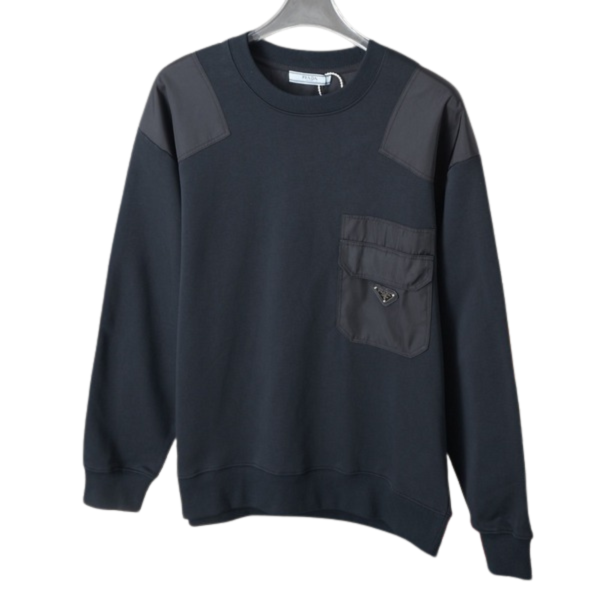 [ Prada ] 프라다 포켓 맨투맨