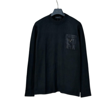 [ Prada ] 프라다 포켓 라운드 니트