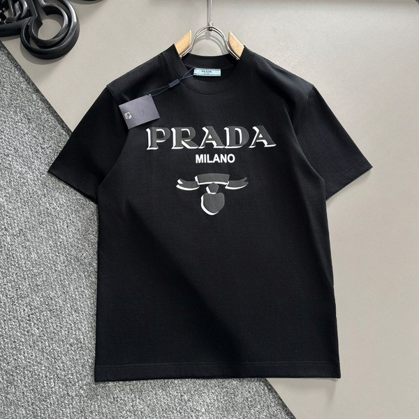 [ Prada ] 프라다 라운드 반팔티