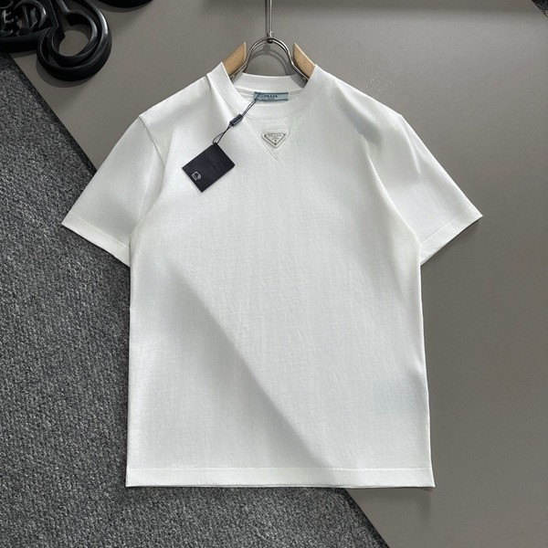 [ Prada ] 프라다 라운드 반팔티