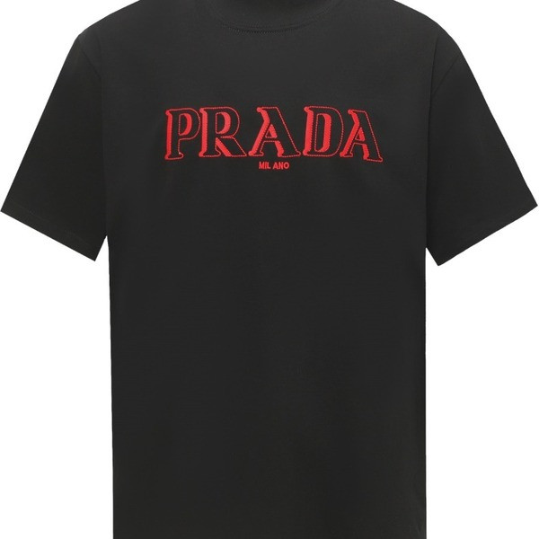 [ Prada ] 프라다 라운드 반팔티