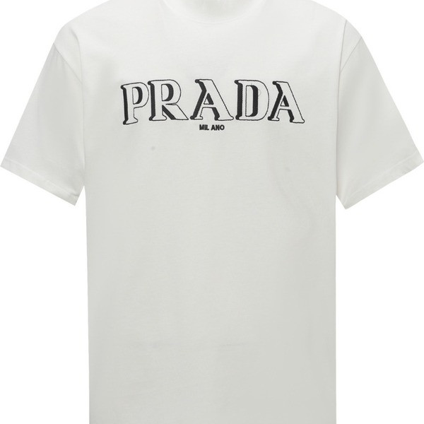 [ Prada ] 프라다 라운드 반팔티