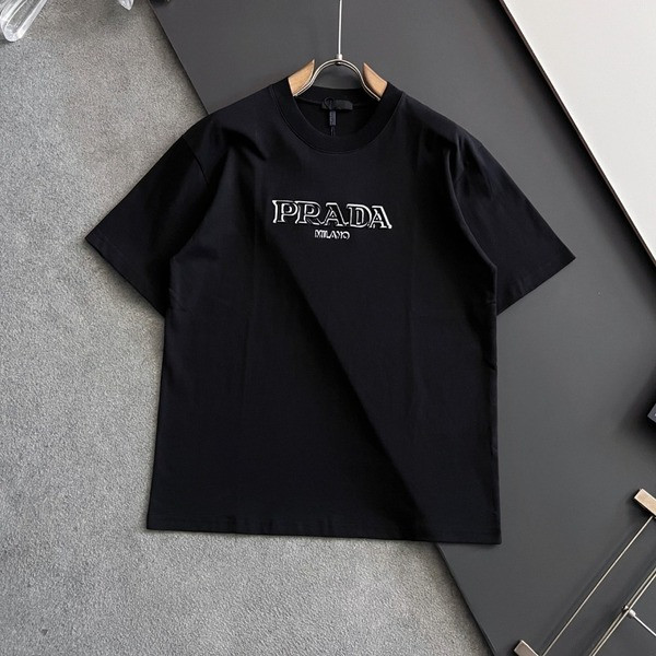 [ Prada ] 프라다 라운드 반팔티