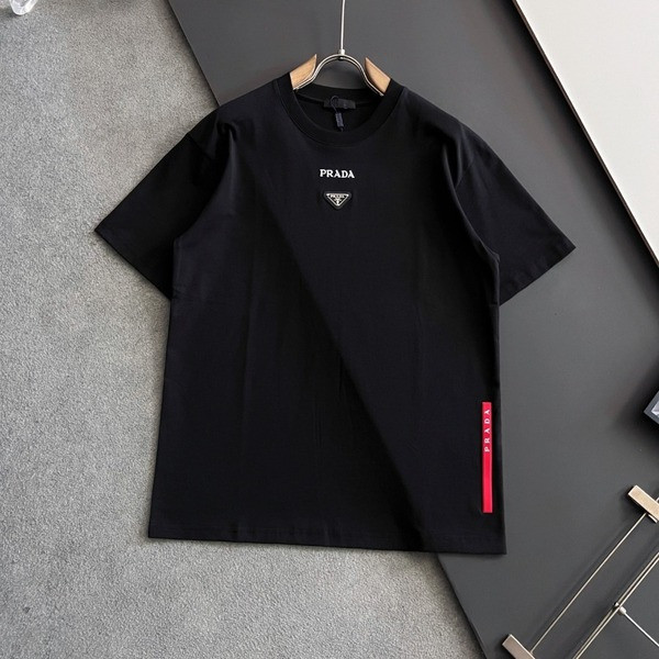 [ Prada ] 프라다 라운드 반팔티