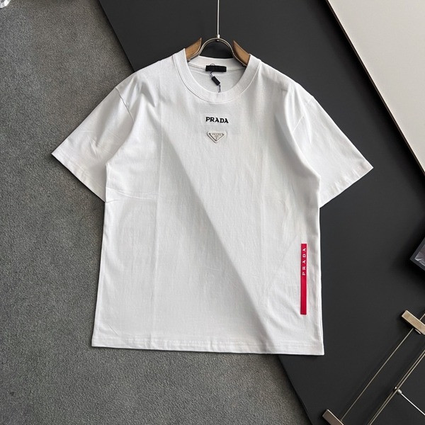 [ Prada ] 프라다 라운드 반팔티