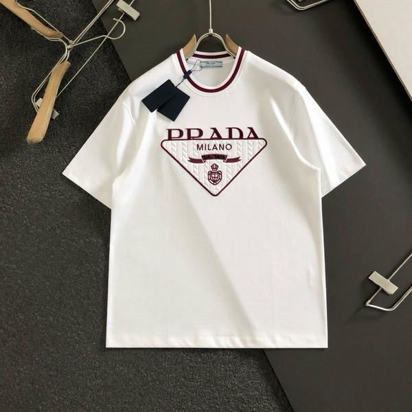 [ Prada ] 프라다 라운드 반팔티