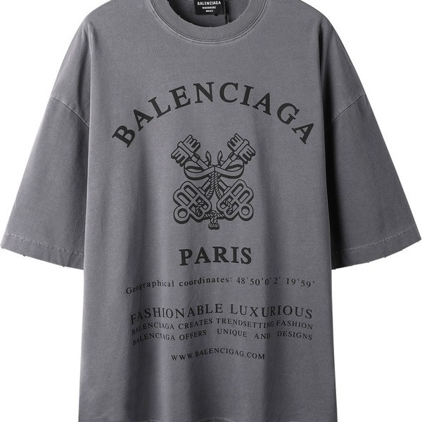 [ Balenciaga ] 발렌시아가 라운드 반팔티