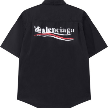 [ Balenciaga ] 발렌시아가 카라 반팔 셔츠