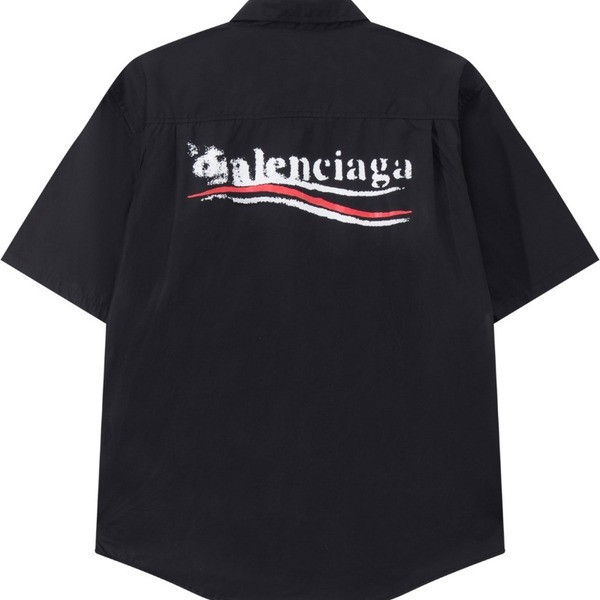 [ Balenciaga ] 발렌시아가 카라 반팔 셔츠
