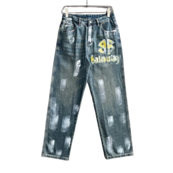 [ Balenciaga ] 발렌시아가 와이드 데님 진