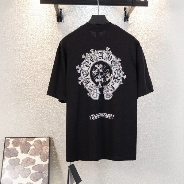 [ 크롬하* ] 자수 티셔츠