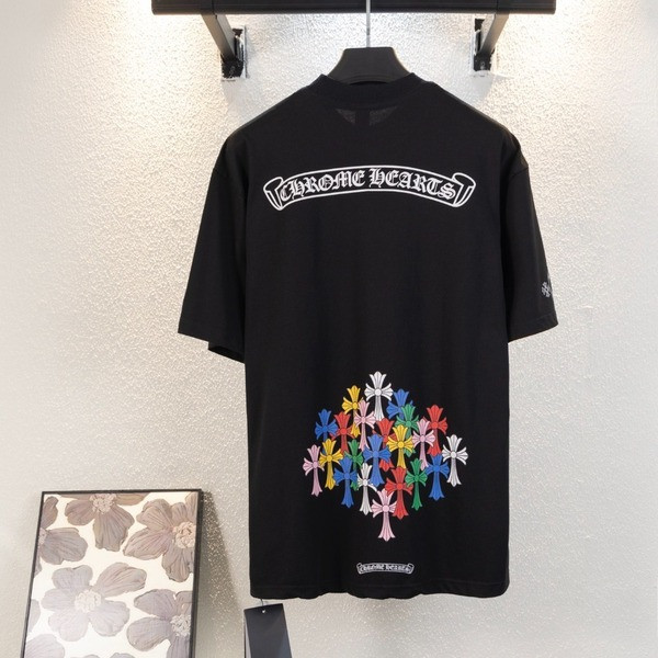 [ 크롬하* ] 자수 티셔츠