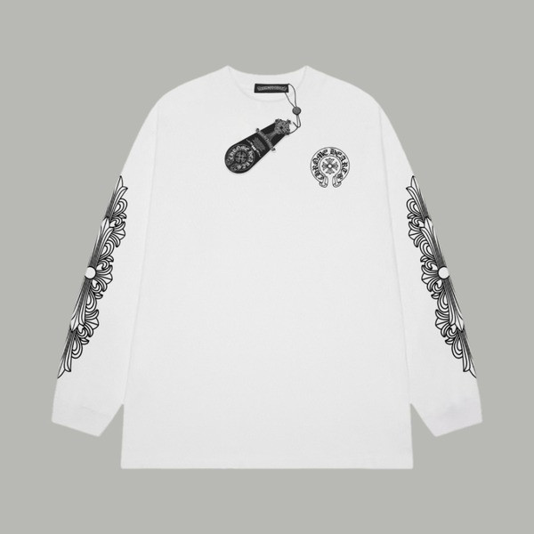 [ Chrome Heart* ] 크롬하* 라운드 긴팔티