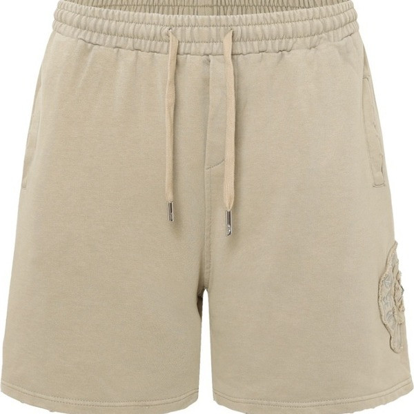 [ 크롬하* ] 자수 핸드 메이드컷 반바지