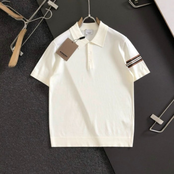 [ Burberry ] 버버리 PK 카라 반팔 니트