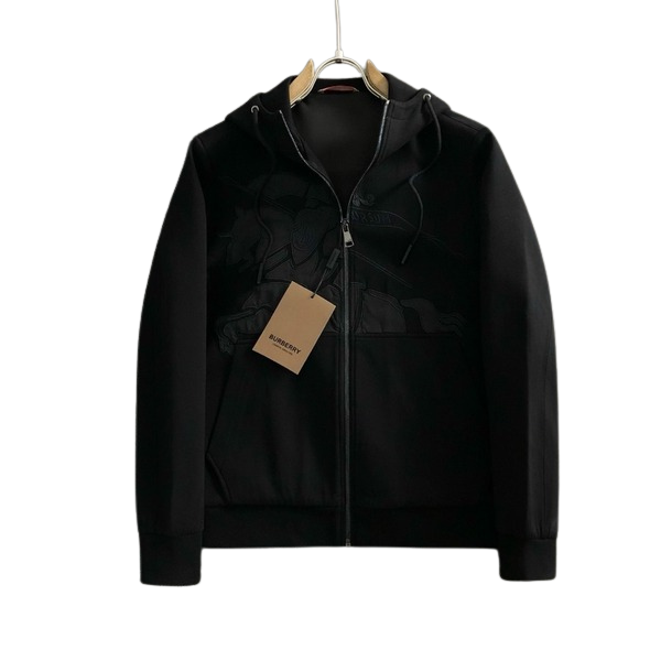 [ Burberry ] 버버리 자수 후드 집업