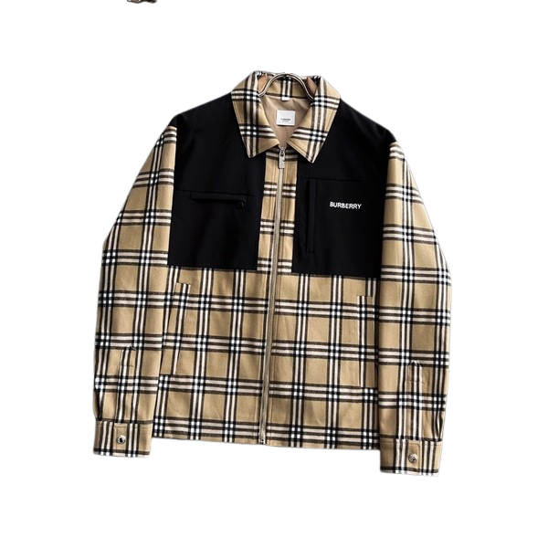 [ Burberry ] 버버리 체크 집업 자켓