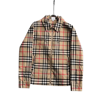 [ Burberry ] 버버리 체크 집업 자켓