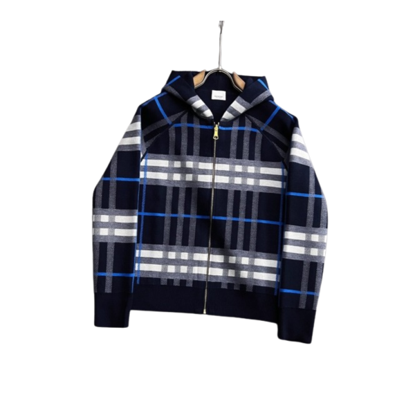 [ Burberry ] 버버리 후드 울 니트 가디건