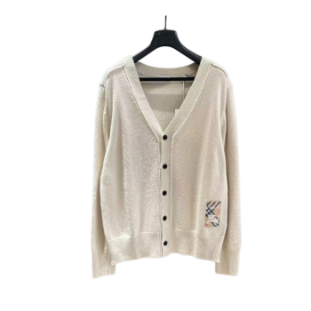 [ Burberry ] 버버리 패치 울 니트 가디건