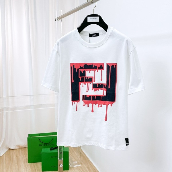 [ Fendi ] 펜디 라운드 반팔티