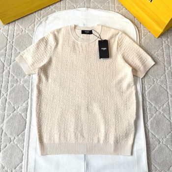 [ Fendi ] 펜디 라운드 반팔 니트