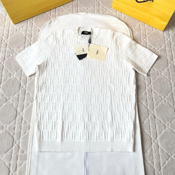 [ Fendi ] 펜디 라운드 반팔 니트