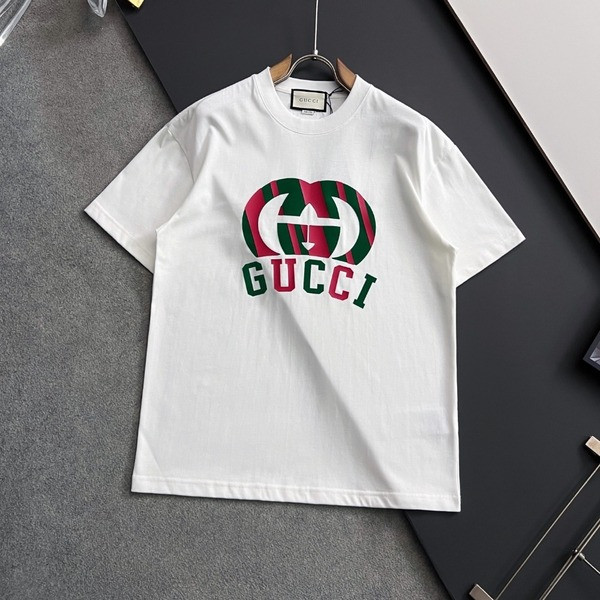 [ Gucci ] 구찌 라운드 반팔티