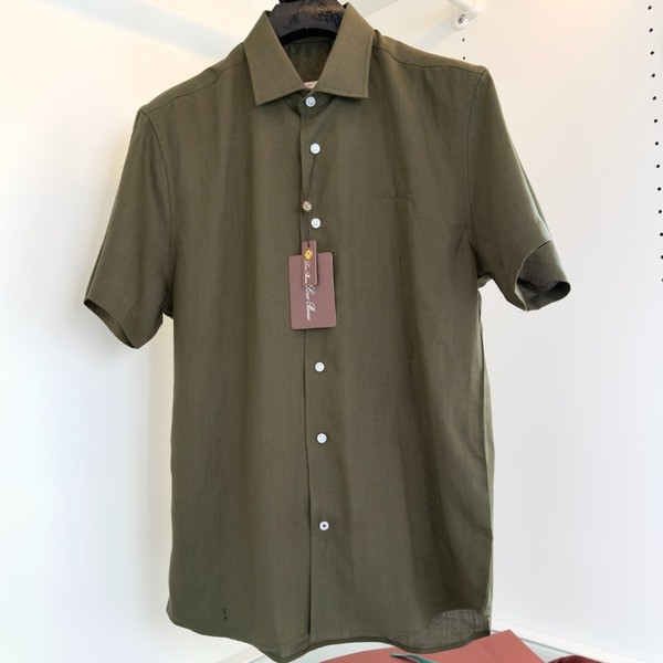 [ 로로피아나 ] 25ss 린넨 셔츠