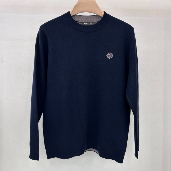 [ Loro Piana ] 로로피아나 라운드 울 니트