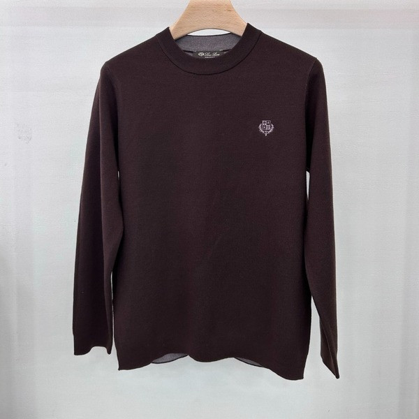 [ Loro Piana ] 로로피아나 라운드 울 니트