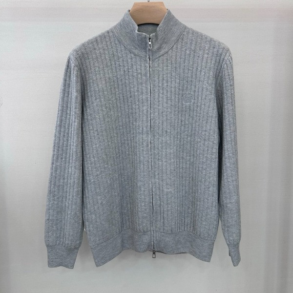 [ Loro Piana ] 로로피아나 울 니트 집업 가디건