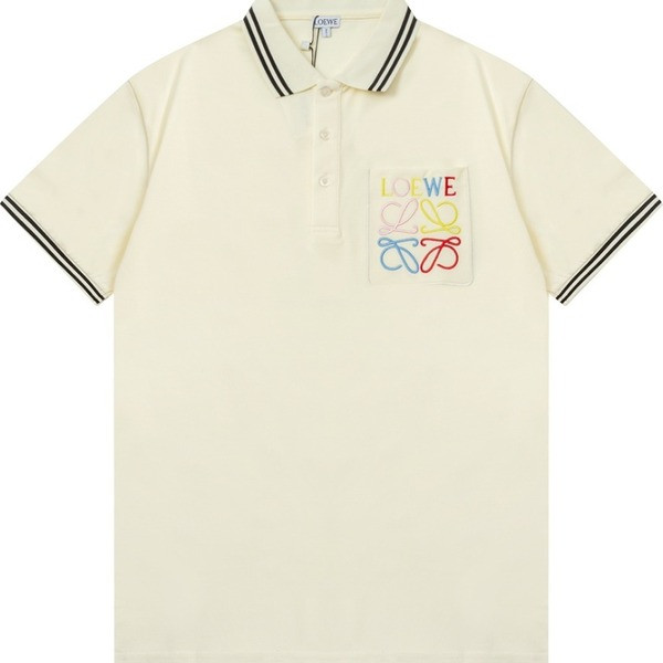 [ Loewe ] 로에베 PK 카라 반팔티