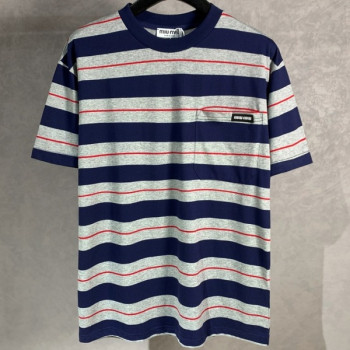 [ Miu Miu ] 미우미우 라운드 티셔츠