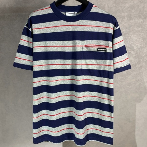 [ Miu Miu ] 미우미우 라운드 티셔츠