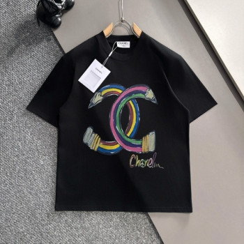 [ Chanel ] 샤넬 라운드 반팔티