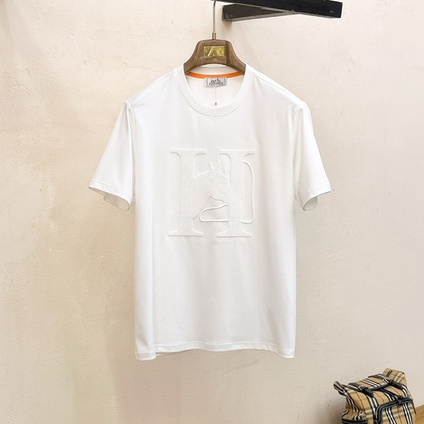 [ 에르메스 ] 25ss H 자수 반팔티