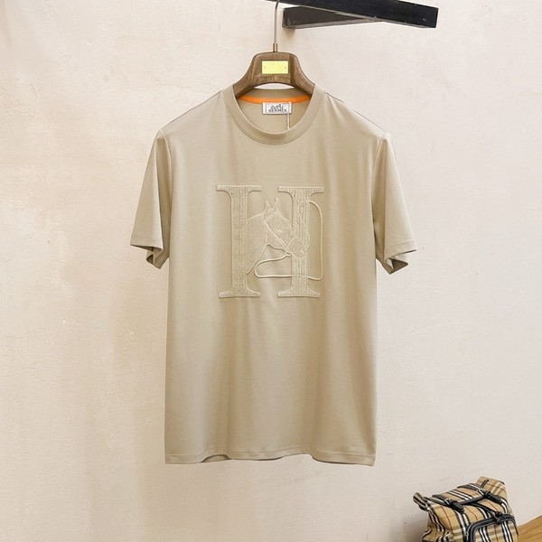 [ 에르메스 ] 25ss H 자수 반팔티