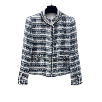 [ 샤넬 ] 25ss 우븐 트위드 코트 자켓