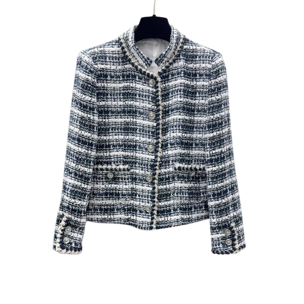 [ 샤넬 ] 25ss 우븐 트위드 코트 자켓