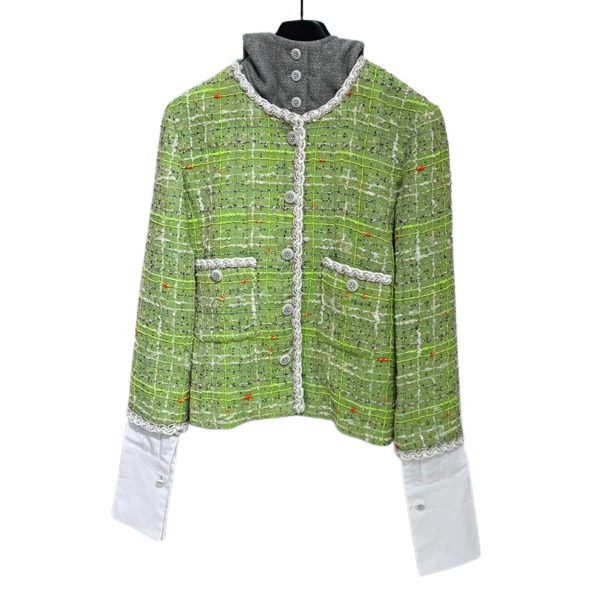 [ 샤넬 ] 25ss 트위드 자켓 코트