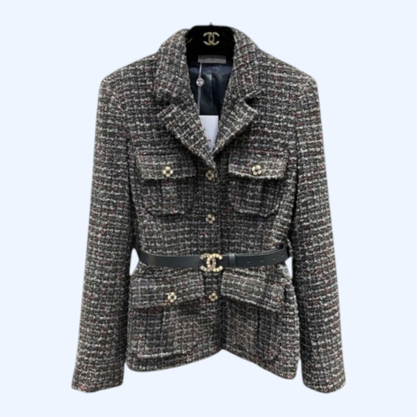 [ 샤넬 ] 25ss 포켓 트위드 코트 자켓