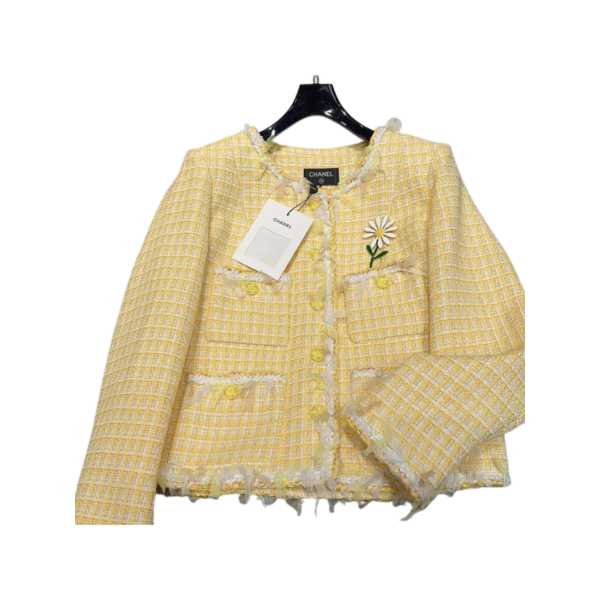 [ 샤넬 ] 플라워 포인트 자켓