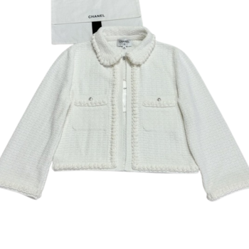 [ 샤넬 ] 25ss cc로고 터틀넥 가디건