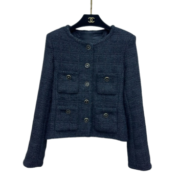 [ Chanel ] 샤넬 포켓 라운드 자켓