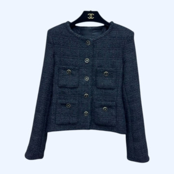 [ Chanel ] 샤넬 포켓 라운드 자켓